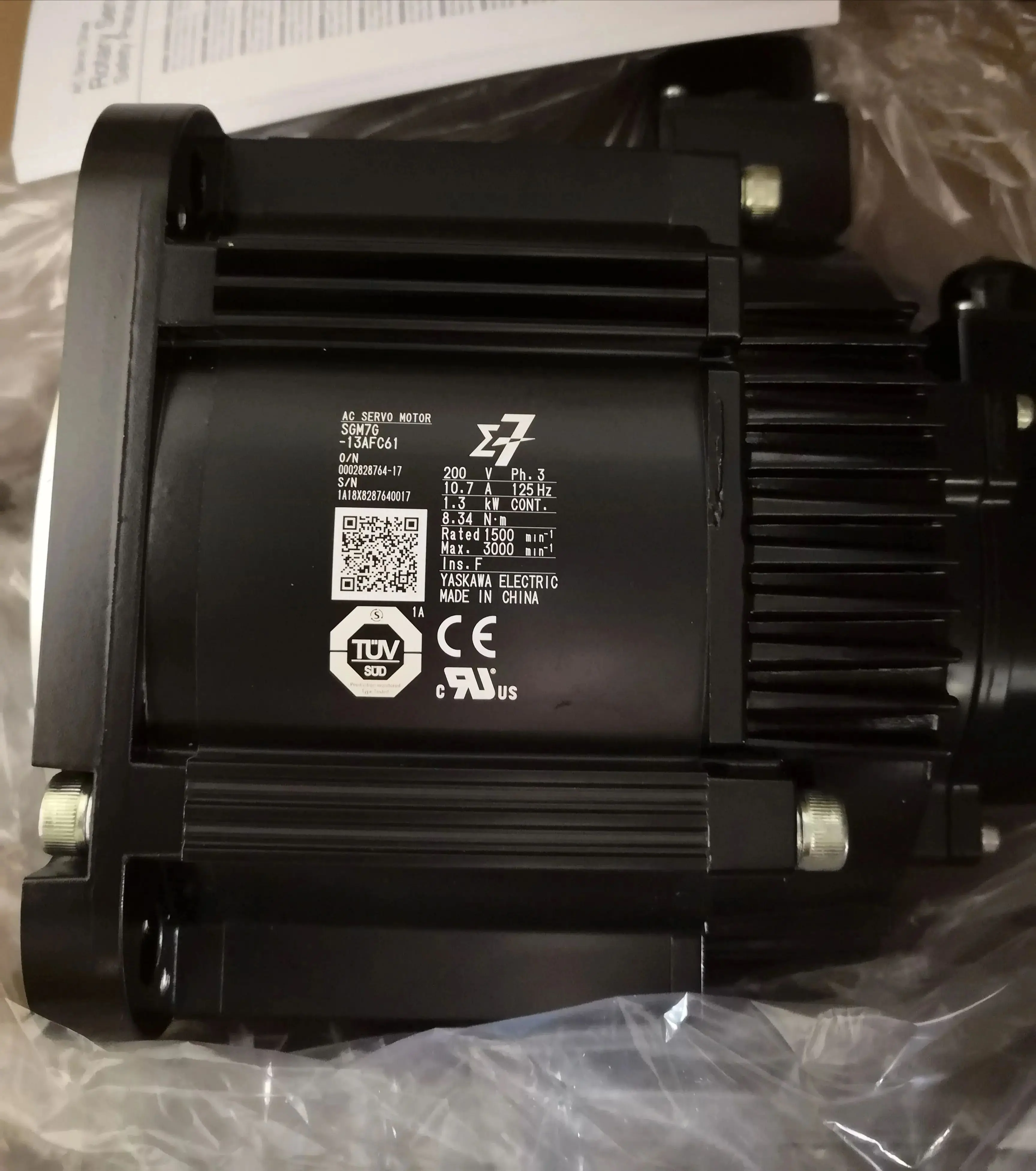 SGM7G-13AFC61 Brand new Servo motor SGM7G 13AFC61，Fast shipping