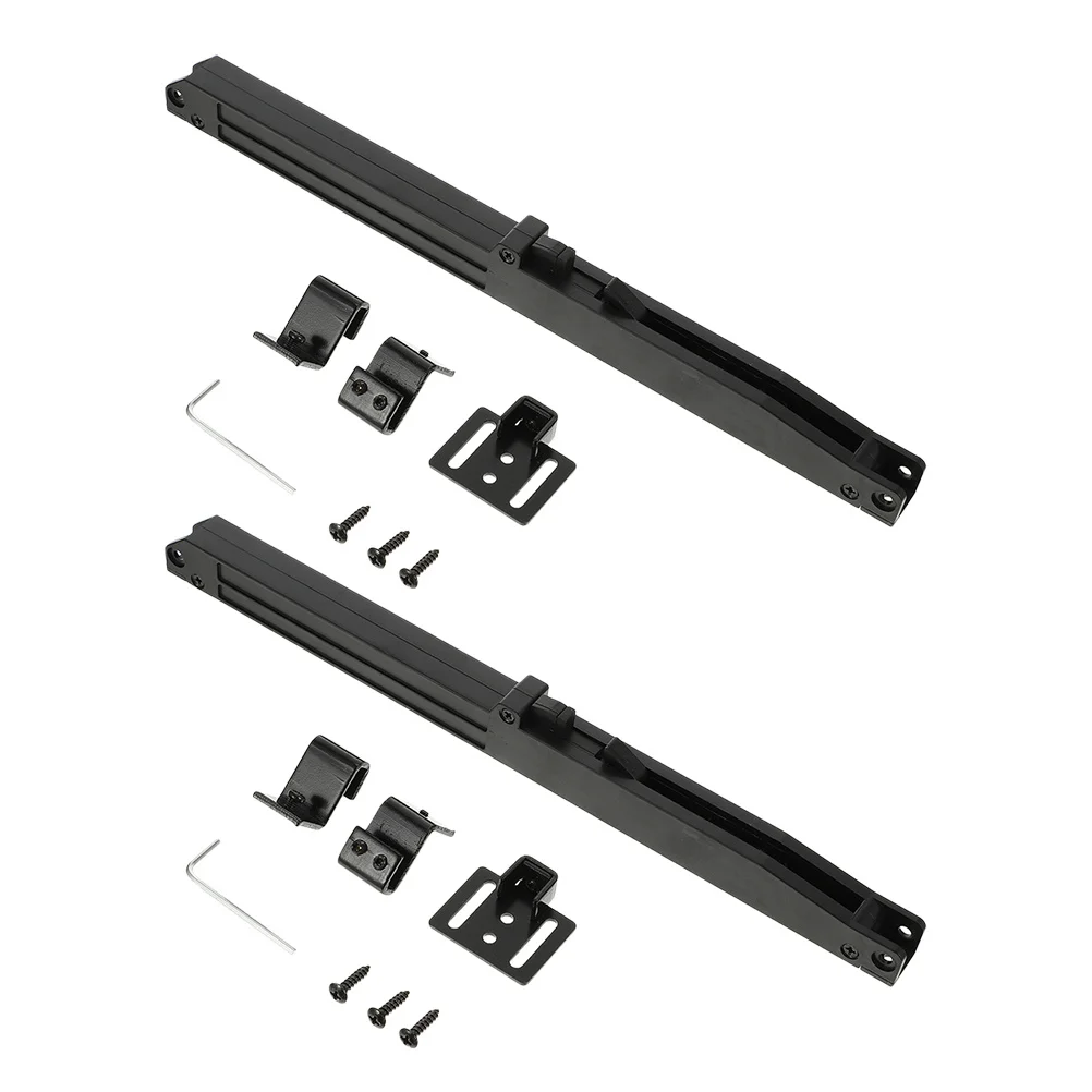 

2Sets Barn Door Damper Adjustable Tension Spring Buffer Damper Silent Punch Free Door Stopper Absorber Accessories