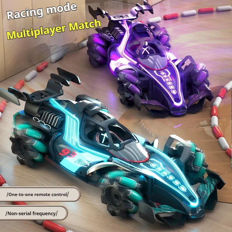 36cm F1 formula fart spray 4x4 rc cars,remote control car,high-speed gesture sensing rc drift car,cool light stunt car kids toys