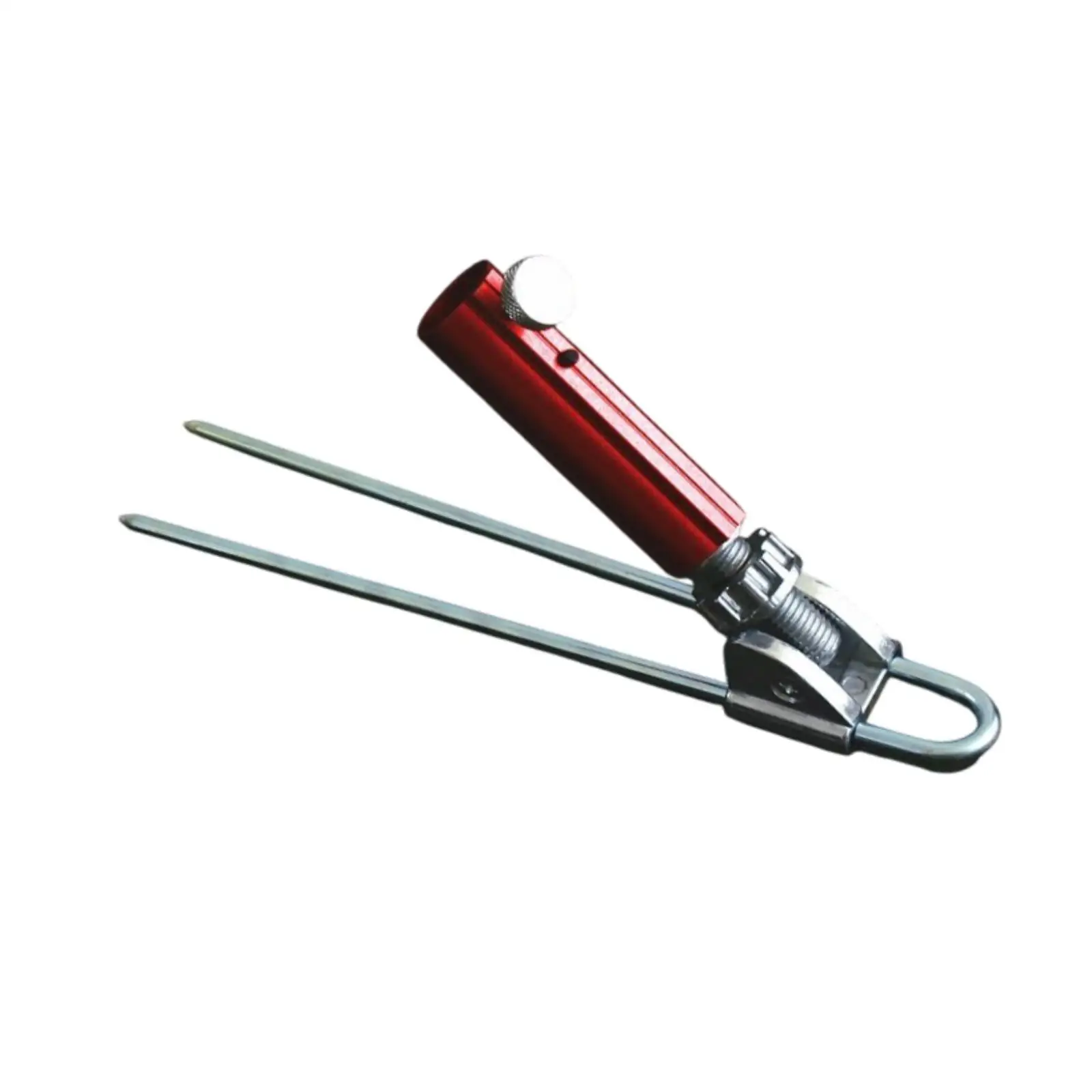 Portable Adjustable Fishing Pole Holder Aluminum Material Foldable Rod Rest for Beach and Freshwater