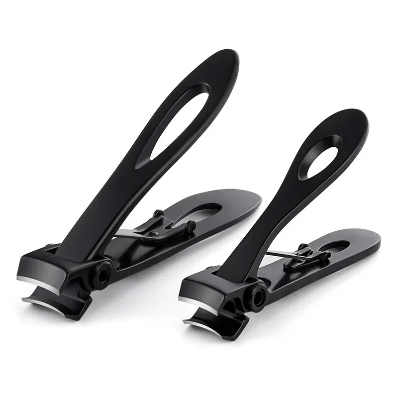 1개 스테인리스 스틸 손톱깎이 트리머 매니큐어 가위 두꺼운 발톱 손톱 관리 도구