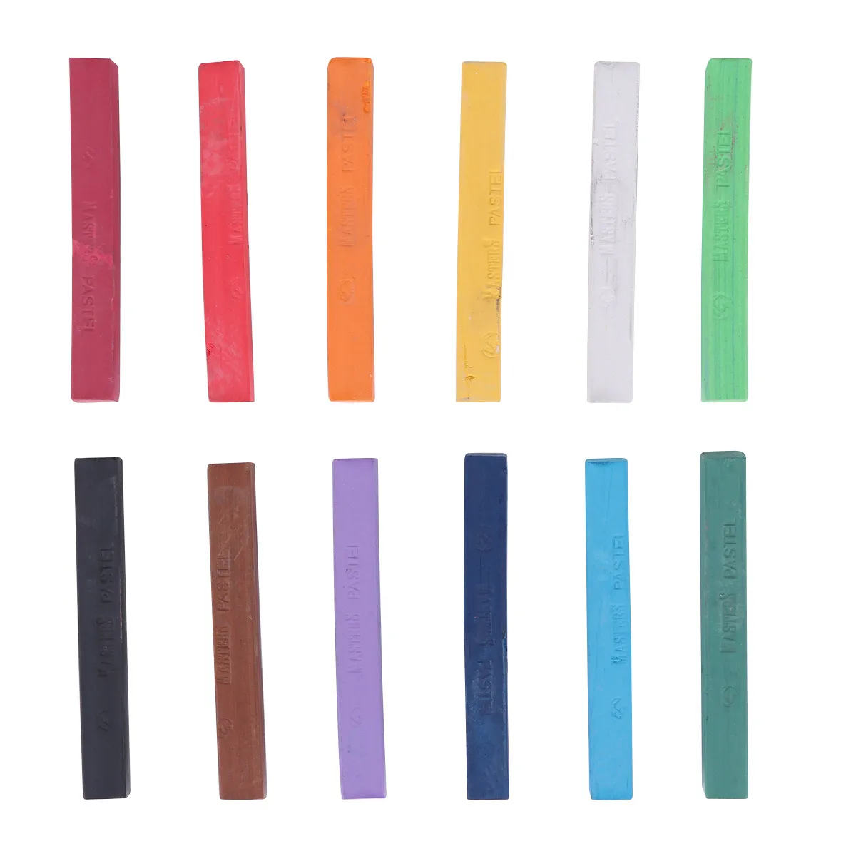 

12Pcs Soft Pastel Sticks Set Pastel Chalks for Painting Sketching Art Crafting Drawing Ideal Gift for Artists Students