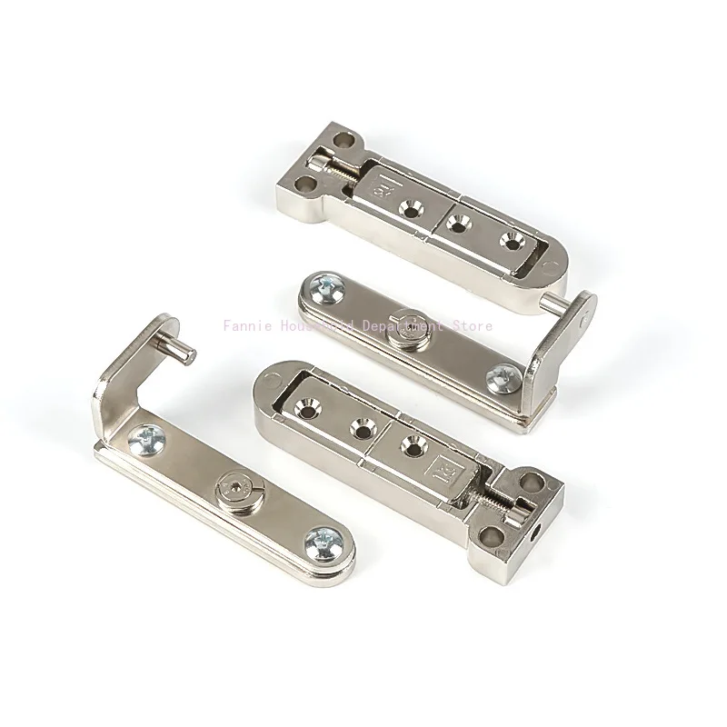 1-Set 3D Adjustable Heavy Duty Concealed Hinge for Invisible Door Wooden Door with Top Bottom Pivot