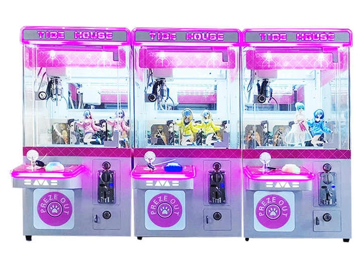 Coin operated mini claw machine, commercial clip toy machine, household small and medium-sized claw machine