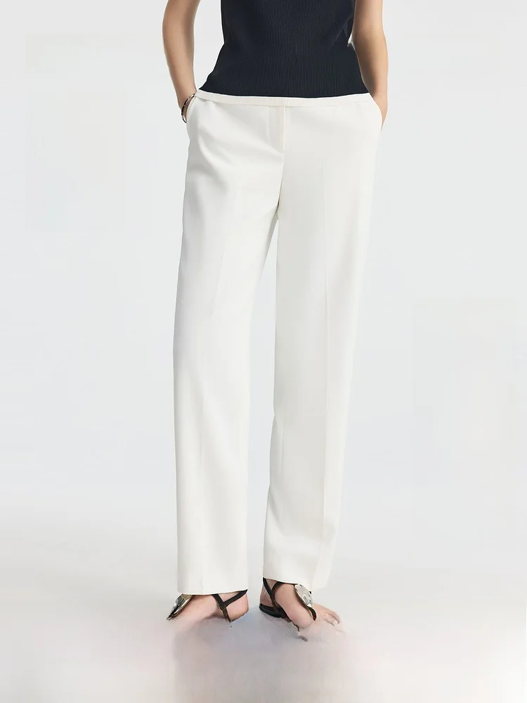 

PRICH Fashion Commuter Nine-Piece Slim Pants Summer Business Casual Slimming Long Pants Women's Stylish Trousers
