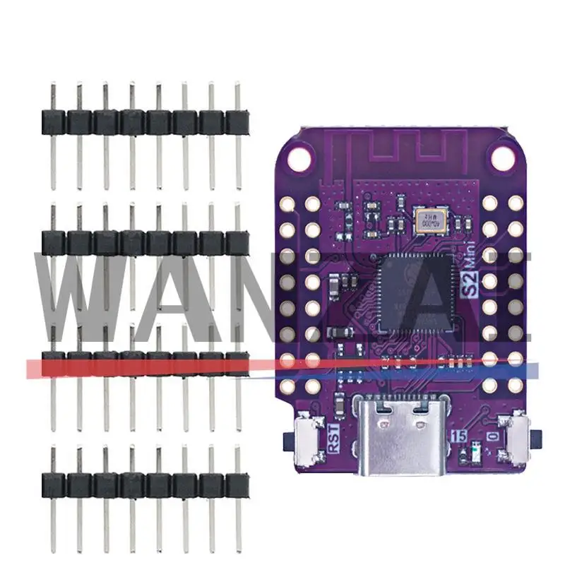 S2 Mini V1.0.0 WIFI IOT Board based ESP32-S2FN4R2 ESP32-S2 4MB FLASH 2MB PSRAM MicroPython Arduino Compatible Development Board