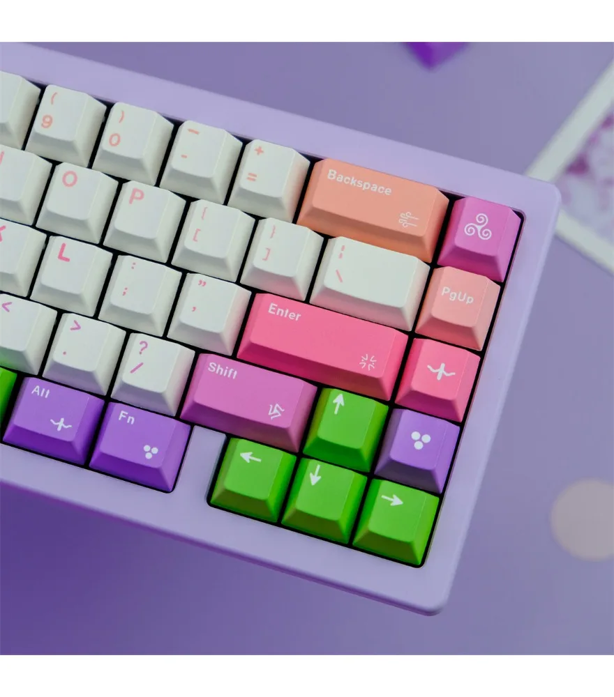 

Dream keycap 129 keys PBT original highly sublimated mechanical keyboard suitable for customization