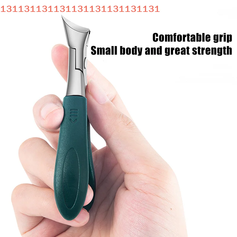 مكافحة سبلاش أظافر المقص كماشة قطري للتقليم المنزلي أدوات خاصة الفك الكبير زاوية مائلة أداة قص الأظافر #3