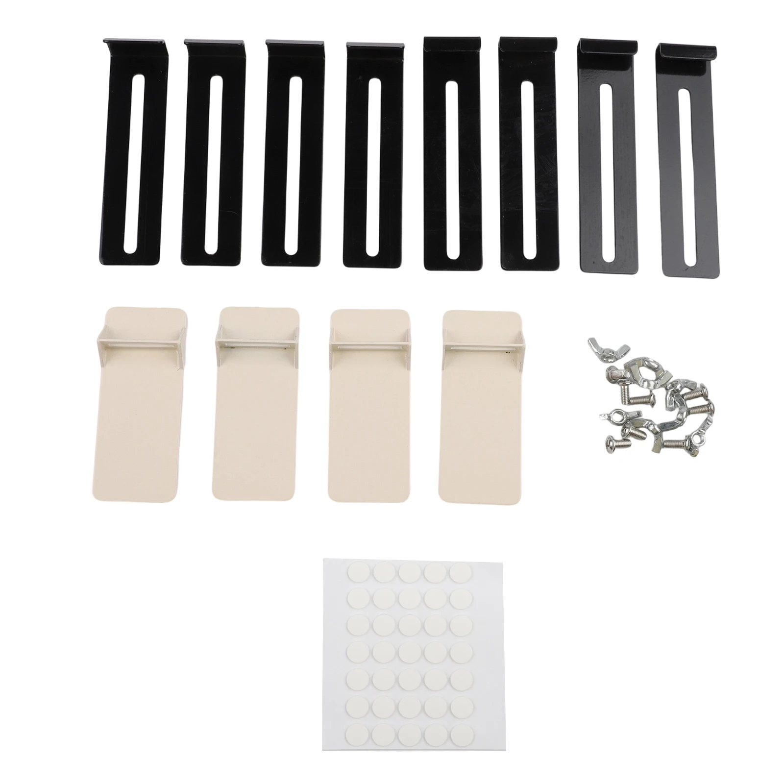 

4Pcs Adjustable Window Sill Flower Box Holders for Balcony Flower Pot Fixing Rack Stainless Steel Robust Holders