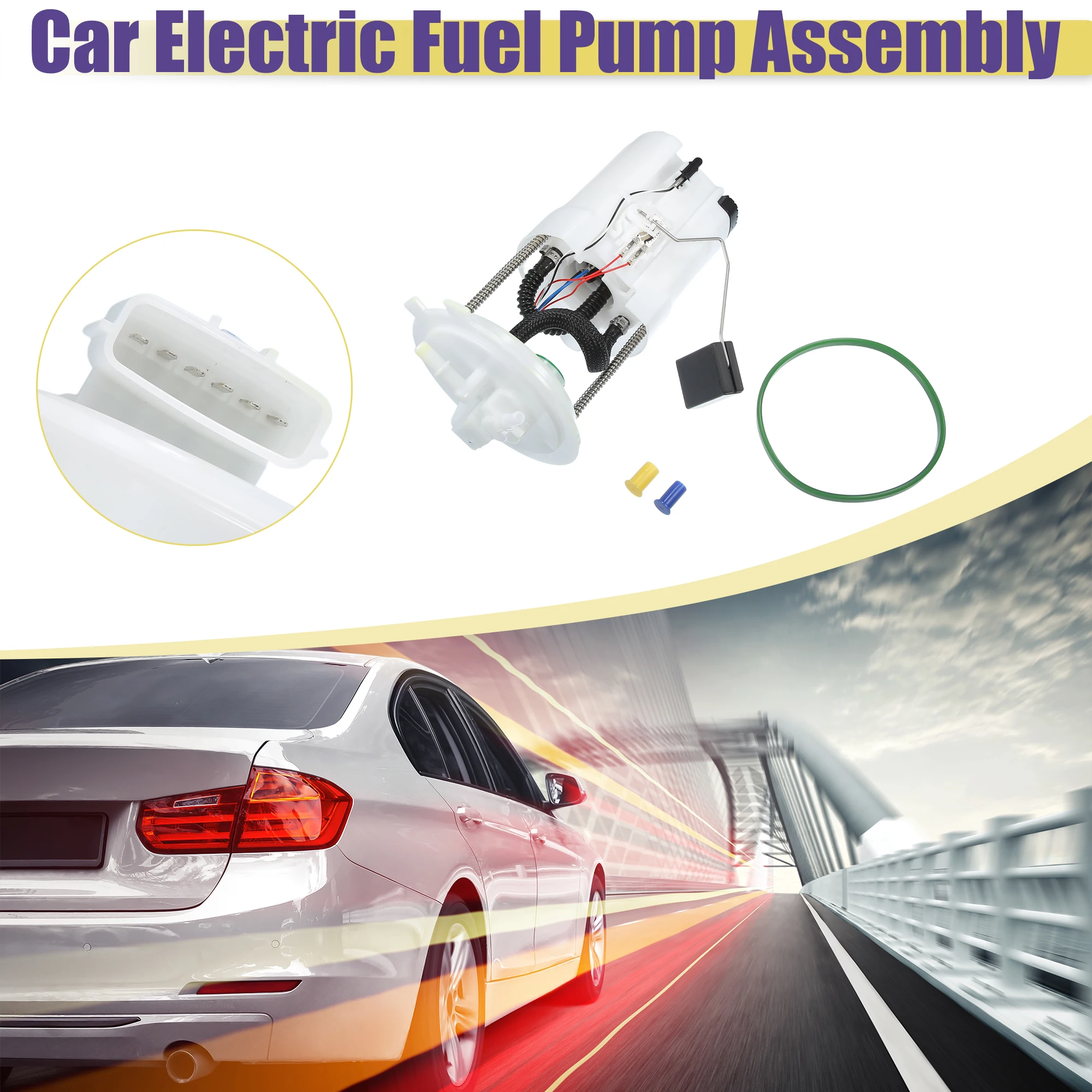 

X Autohaux Электрический сменный модуль топливного насоса в сборе, подходит для Nissan Altima 2.5L 3.5L 2013-2018 No 170403TA0A — упаковка из 2 шт.