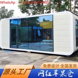 Customized space capsule, mobile room, hotel, new home stay outdoor soundproof, mobile sunlight room, apple warehouse, home stay