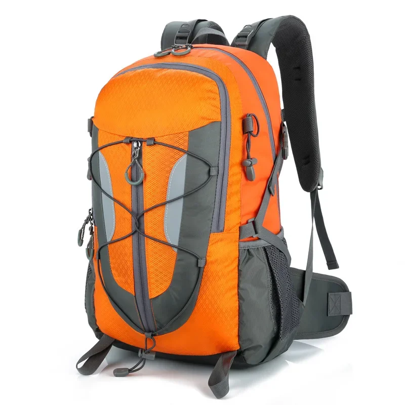 Mochila de senderismo al aire libre de gran capacidad, ligera, Simple, impermeable, para viajes al aire libre, 20-35 litros, novedad de 2023