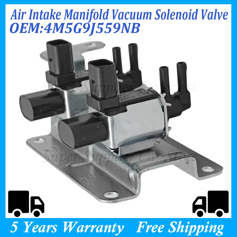 

Для FORD Focus Cmax Mondeo Mazda 3 5 6 CX7 вакуумный Соленоидный клапан впускного коллектора воздуха 4M5G9J559NB 4M5G-9J559-NB