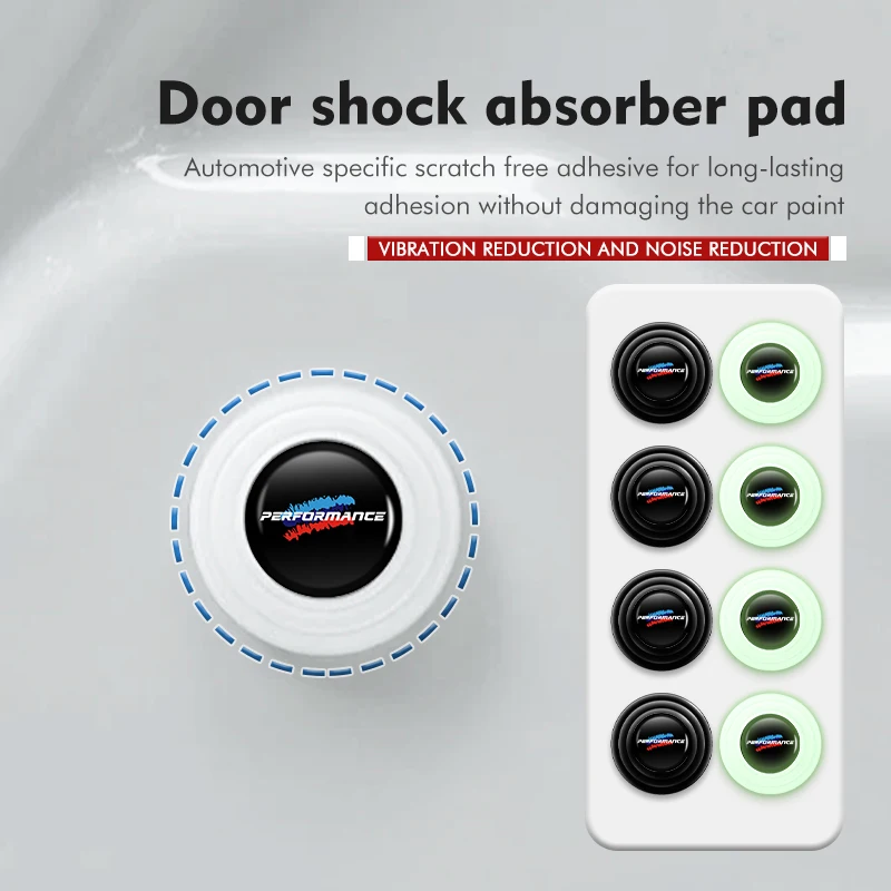 

8pcs Car Door Closing Silicone Pad Shock Absorbing Pad Stickers For BMW 5 Series G30 G31 G32 G38 2021 2020 2019 2018 E46 E91