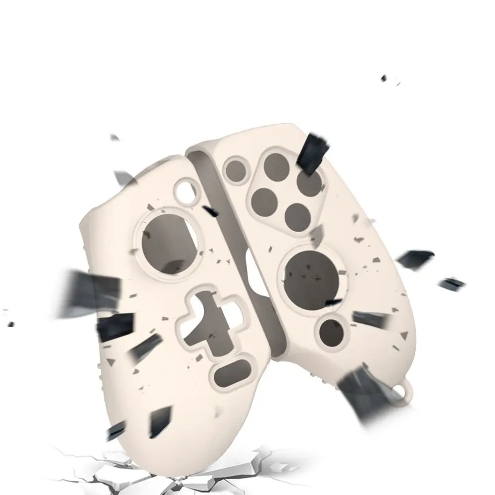 غطاء حماية لوحدة التحكم في الألعاب من السيليكون الناعم مقاوم للصدمات مع حبل ملحقات الألعاب حامي لـ GameSir G8