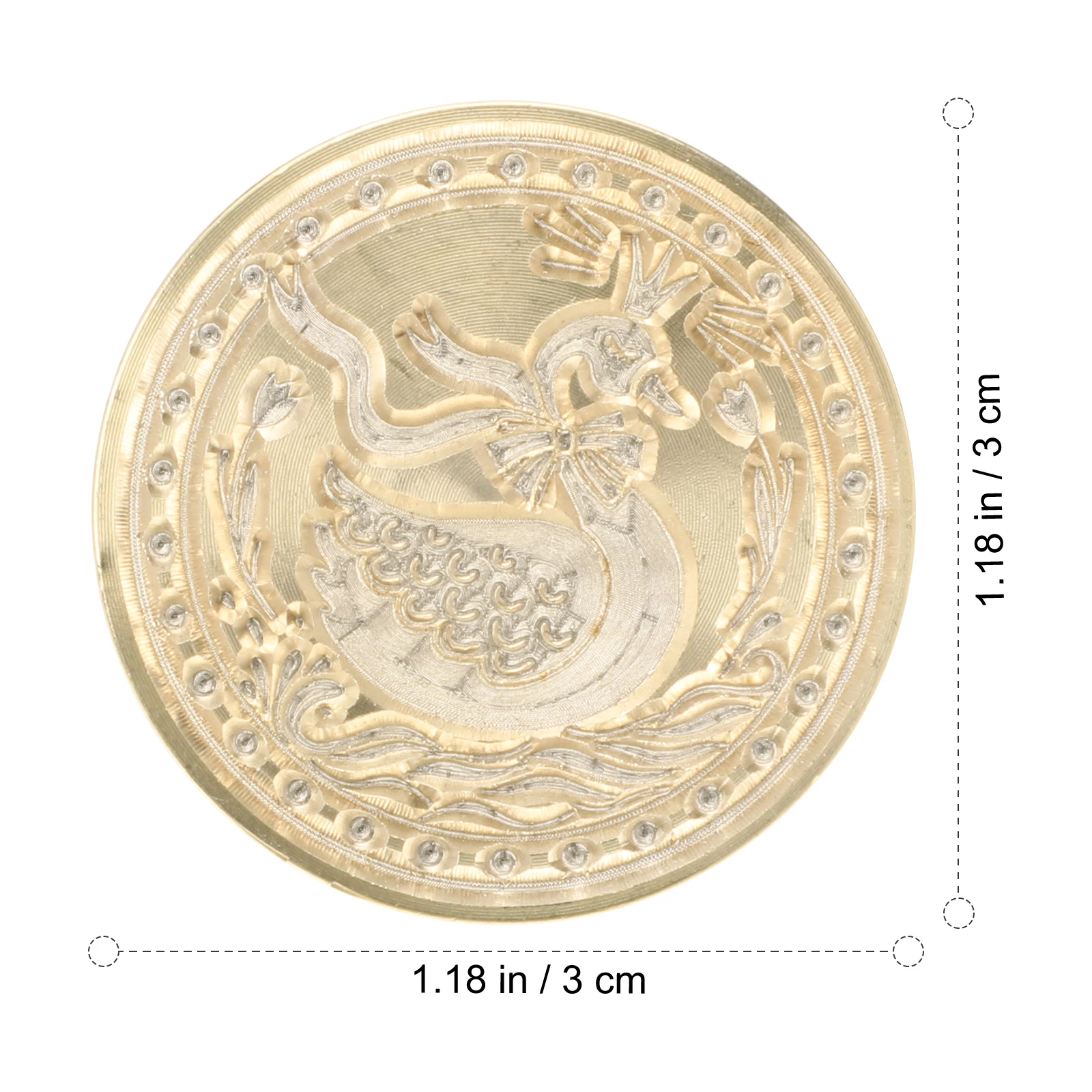 

Wax Seal Custom Sealer Sealing Stamp Craft Lacquer Replacement Valentine's Day Head Envelope
