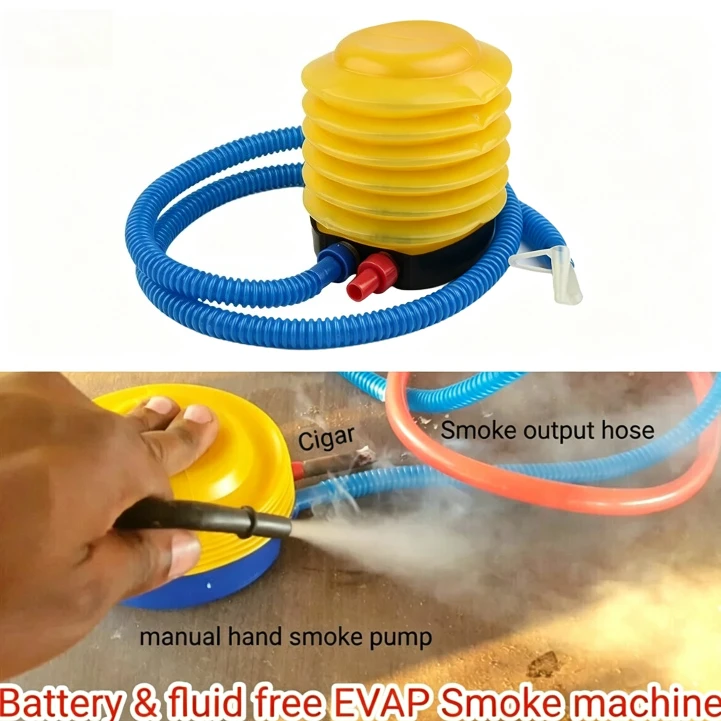 Automotive Air Pump Smoke Tester, 1PC EVAP Vacuum Leak Detection Machine, Car Pipeline Emission Diagnostic Repair Accessories