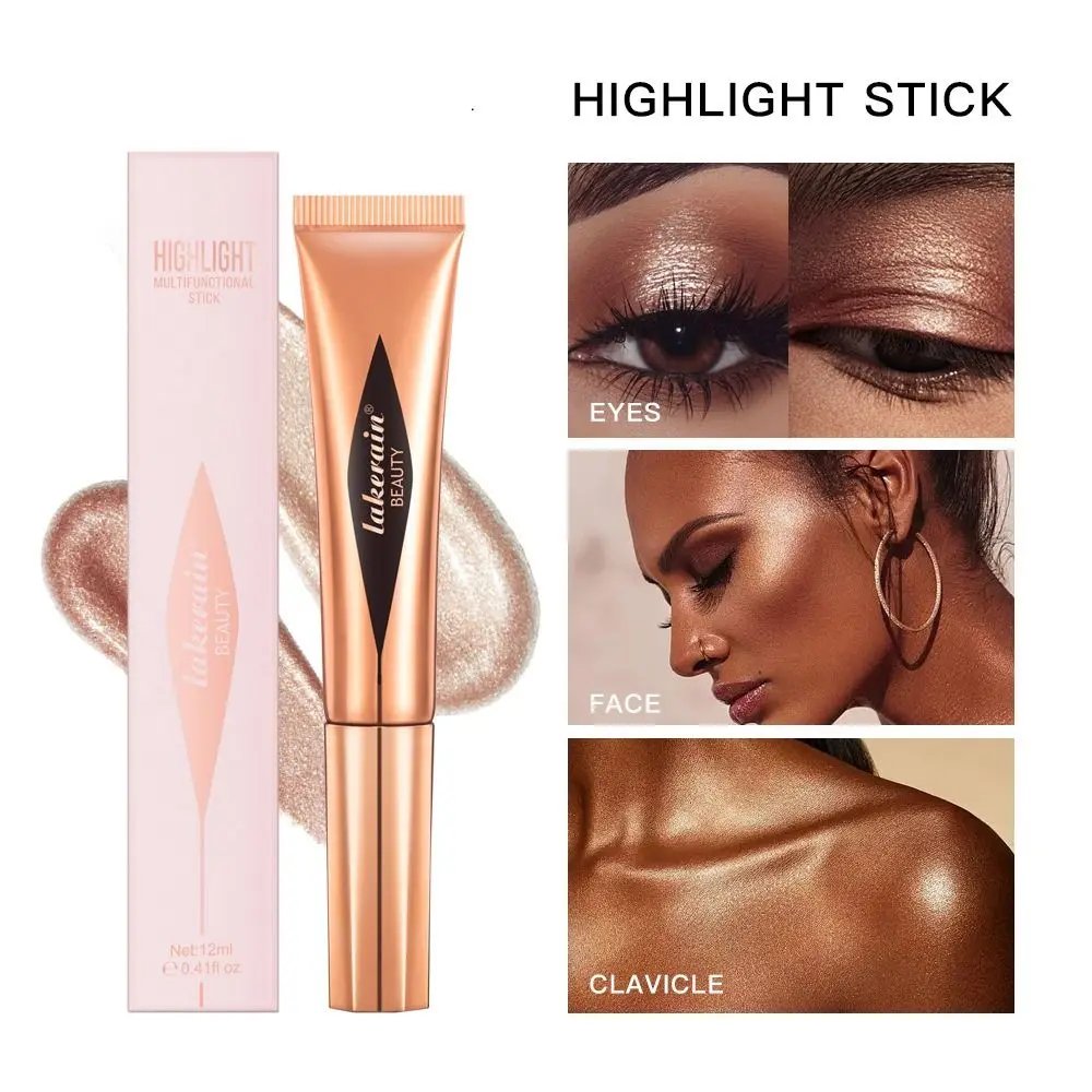 Wasserdichtes Make-up-Tool mit Kissen Applikator Gesicht Bronzer kosmetische Kontur Stick Augen tönung Wange Rouge Gesicht Flüssigkeit Rouge