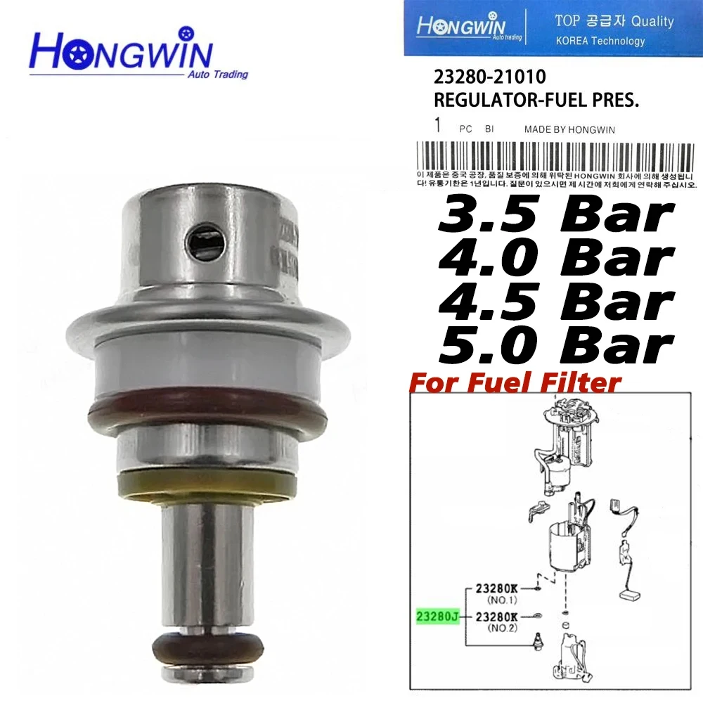 23280-21010 Fuel Injection Pressure Regulator For Toyota Camry Avalon Corolla Prius Highlander Yaris Scion Lexus  PR450 PR4090