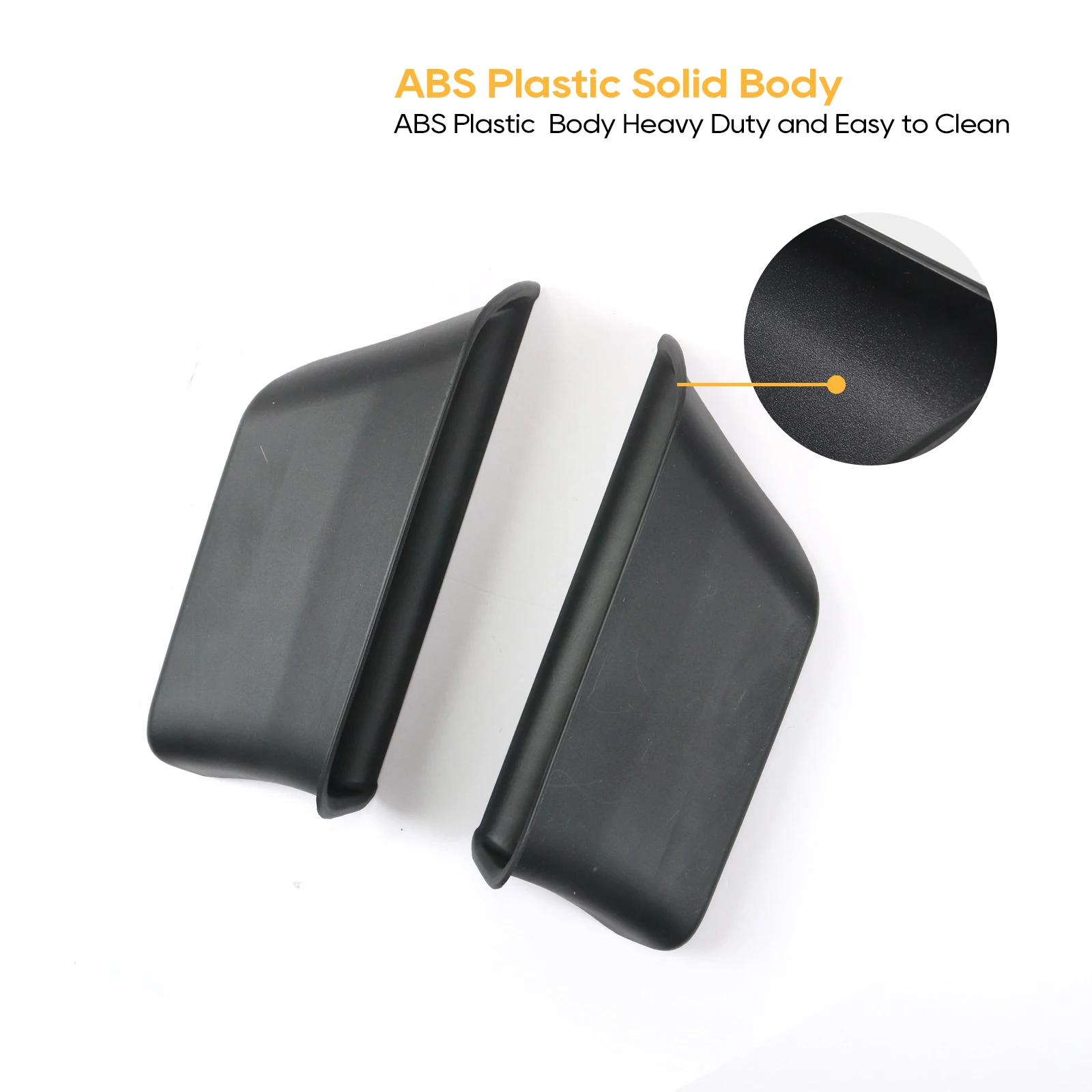 RUIYA For Up/Seat Mii/Skoda Citigo 2013-2019 Car Door Side Storage Pallets Armrest Container Box Phone Tray Accessories 2 Pcs
