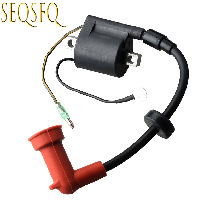 66T-85570-00 Ignition Coil For Yamaha Outboard Engine 40HP E40X 40XWT 2-Stroke 66T-85570-01 66T85570 Boat Engine 1998-Newer