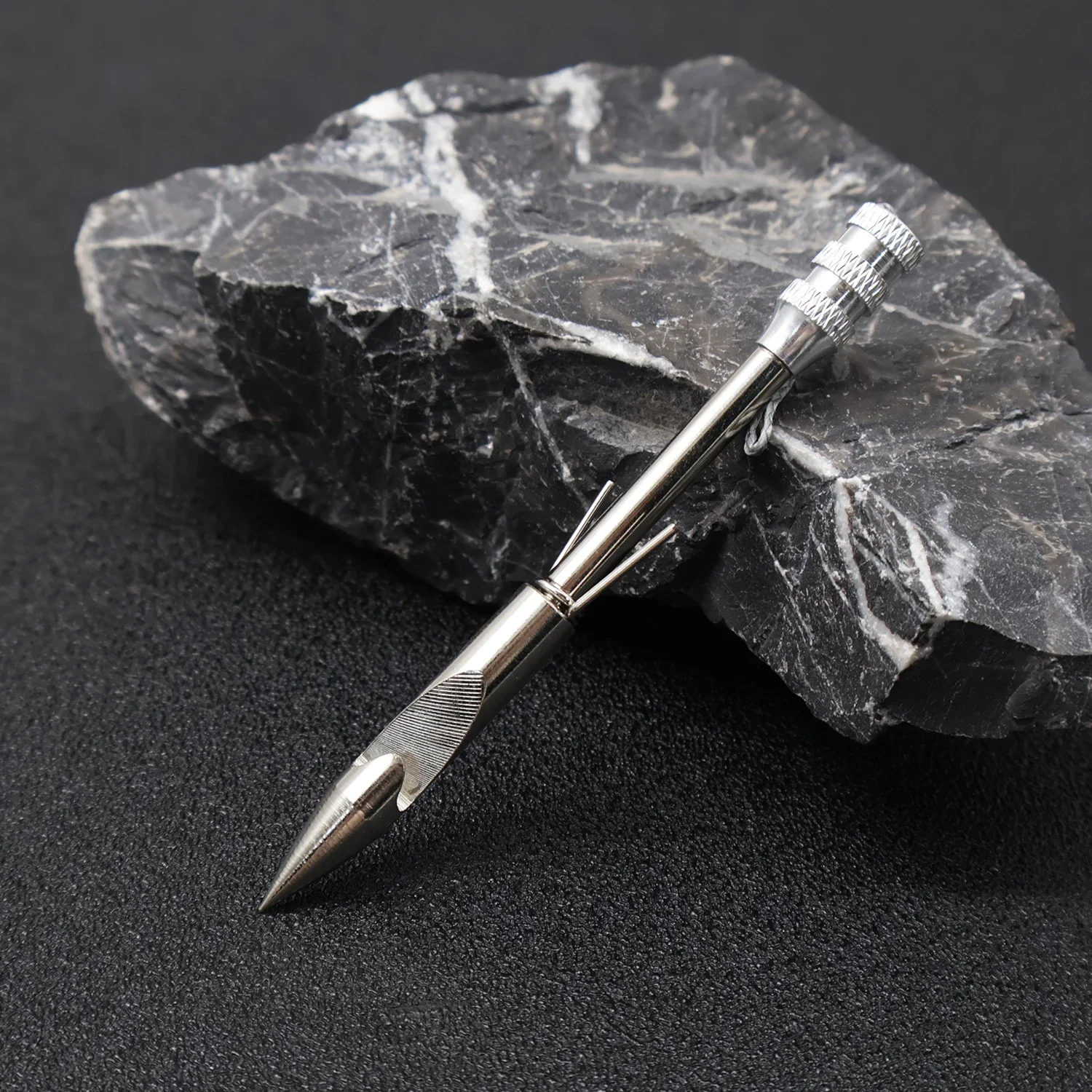 9 cm Kurze Fisch Dart Edelstahl Abnehmbare Schleuder Spezielle Fisch Schießen Dart Angeln Werkzeug Schleuder Schießen