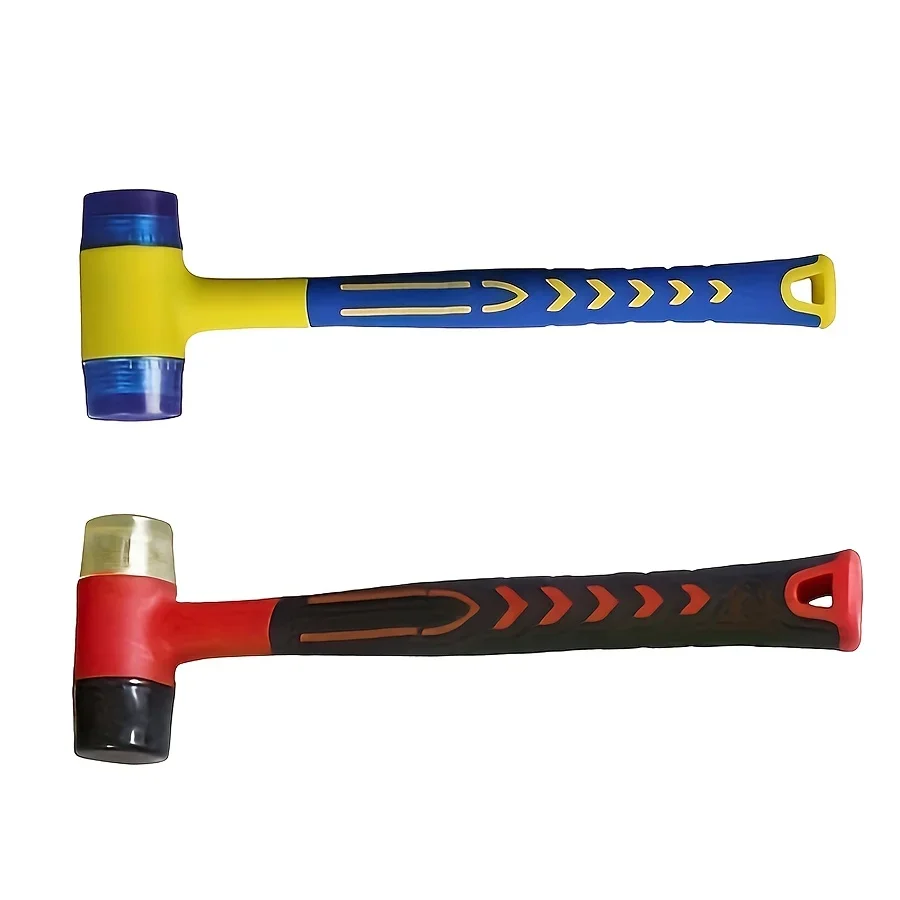 1PC Multifunctional Rubber Hammer for Installation Jewelry Trimming Tile Decoration and Wood Fixing Durable Plastic Tool
