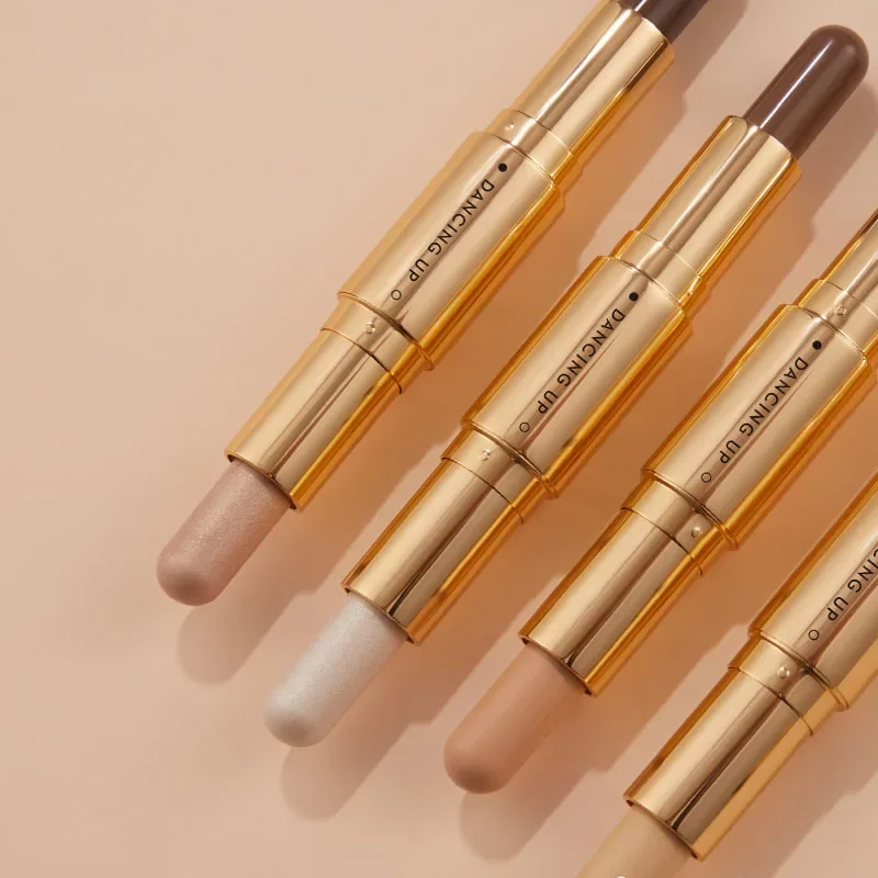 ダンシングアップ ダブルエンド フェイスハイライト チャーミングフェイス オイルコントロール コンシーラーペンシル フェイシャルハイライト コレクター リペアスティックペン