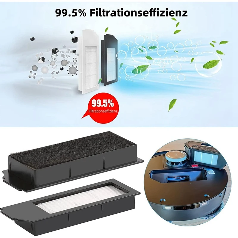 Piezas de Repuesto de plástico para aspiradora Ecovacs Deebot X1 Turbo, X1 Omni, accesorios X1E Omni