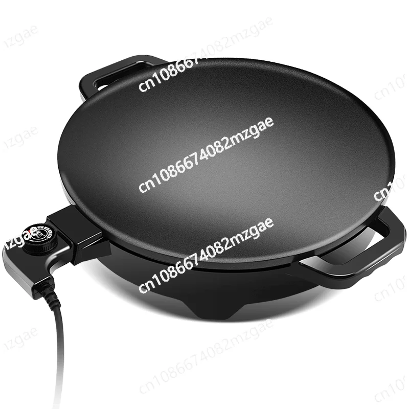 

Commercial Jianbing Guozi Machine with Non-Stick Electric Griddle, Round Pancake Maker for Food Pancake Cone & Home Use