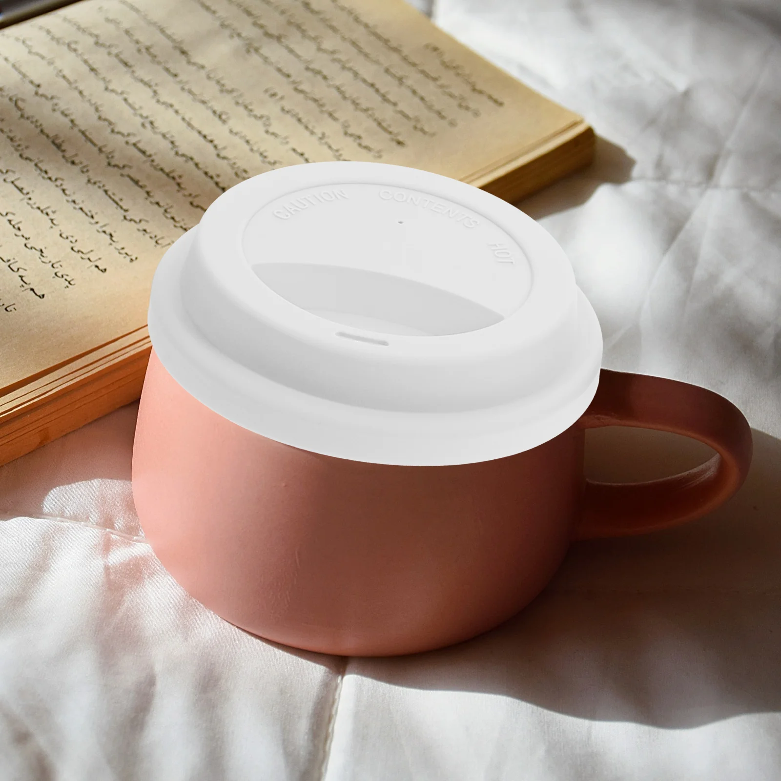 

3pcs Silicone Cup Lids Reusable Heat Resistant Mug Covers Universal Coffee Sealing Lid for Glass Ceramic Cups Leak Proof Dust