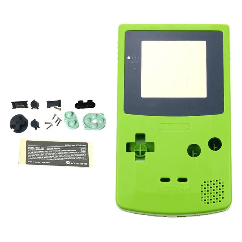 New Original Game Console Shell Case for Gameboy Color Classic Game Console Shell Case for GBC Housing Shell with buttons