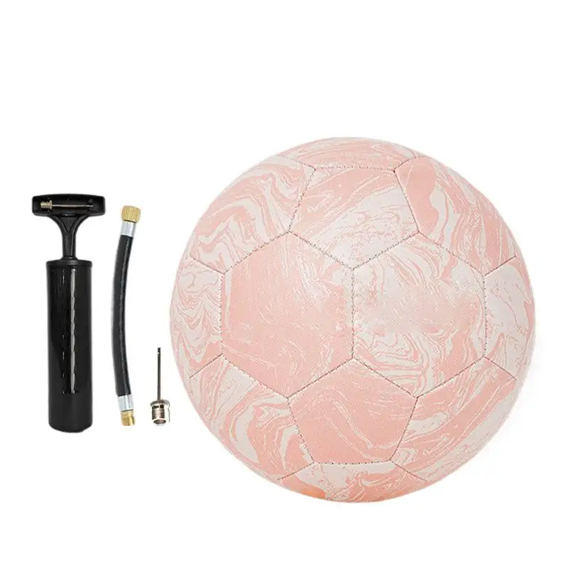 Adult Football Standard Size 5 Soccer Ball Outdoor Sports Training Game Ball Cute Flesh-colored Football Leakproof Campus Soccer