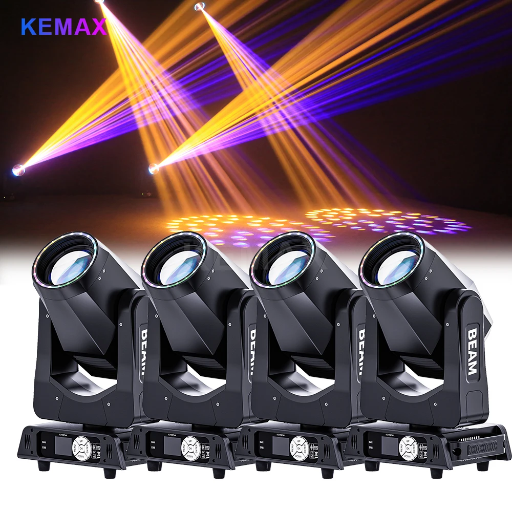 450W Moving Head Lights DMX512 DJ Sharpy Beam Half Color Sound Activated 14 Gobos Stage Light For Wedding Nightclub Disco Party