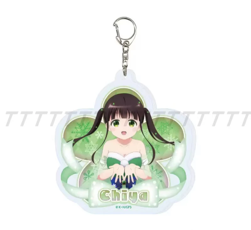 Gioco Hoto Kokoa Kafuu Chino Tedeza Rize Ujimatsu Chiya Kirima Sharo Portachiavi Bambola Anime Acrilico Portachiavi Ciondolo Regalo