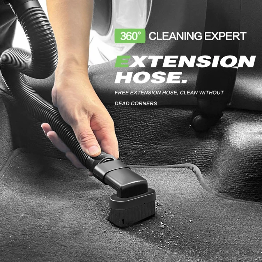 Car vacuum cleaner, large suction, portable wireless charging, suitable for household, automotive, commercial cleaning