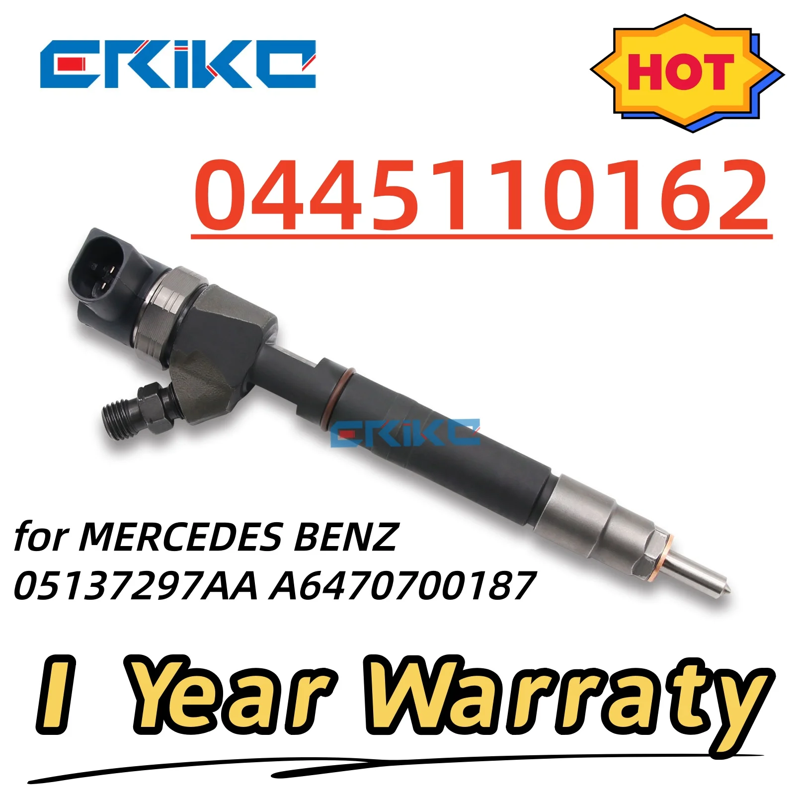

0445110162 A6470700187 Diesel Fuel Injector 0 445 110 162 Common Rail Injector for MERCEDES BENZ Dodge Sprinter 05137297AA