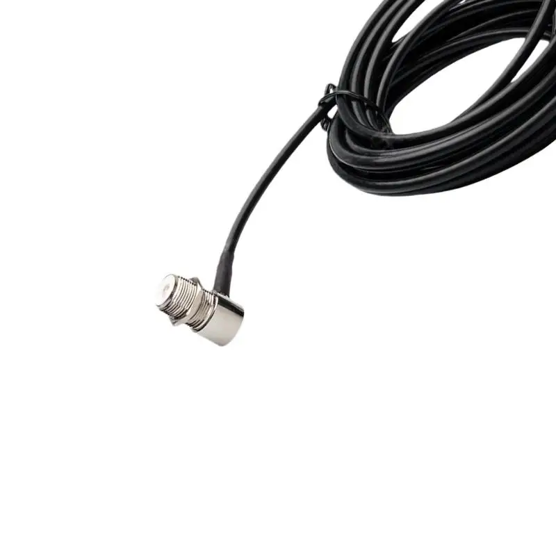 Cabo de montagem de extensão rg58 de 5m pl259 uhf para so239, ideal para antena de rádio de carro móvel, para kenwood yaesu icom TM-261