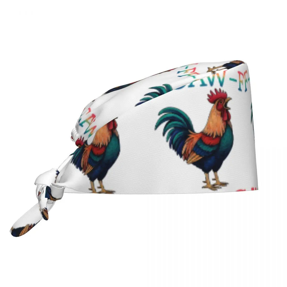 Chapeau de gommage de travail F-CAW-F, chapeaux d'allaitement de poulet unisexe pour femmes, casquette médicale tendance, support réglable, casquettes de travail pour cheveux longs