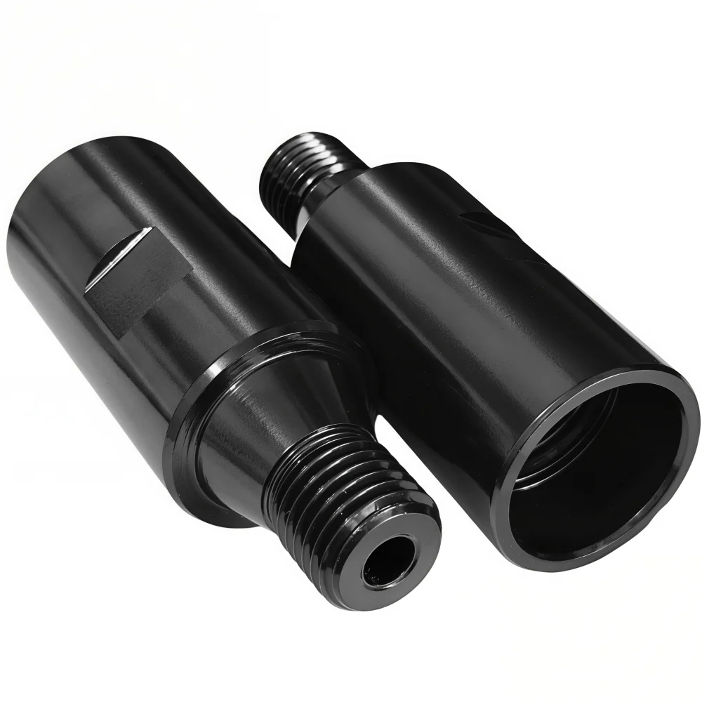 1/2 Stück Gewindeadapter (1-1/4-7 Zoll weiblich auf M22 männlich) für Kernbohrer, Konverter für Diamantbohrer, Bauwerkzeuge – Detail 2