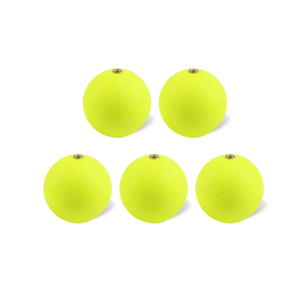 Plastic and Metal Fishing Float Bobber Lifelike Swimming Poses Fast Diving Action Bright Colors 10pcs Yellow Red Green