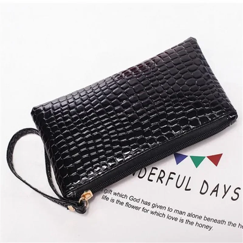 Women Wallets Fashion Lady Wristlet Handbags Long Money Bag Zipper Coin Purse Cards ID Holder Clutch Woman Wallet PU Leather