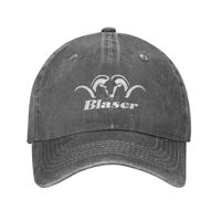 Blaser Hunt Rifle Washed Baseball Cap  Fashion Sun Trucker Hat Summer Men Adult Kpop Rock Snapback Cap