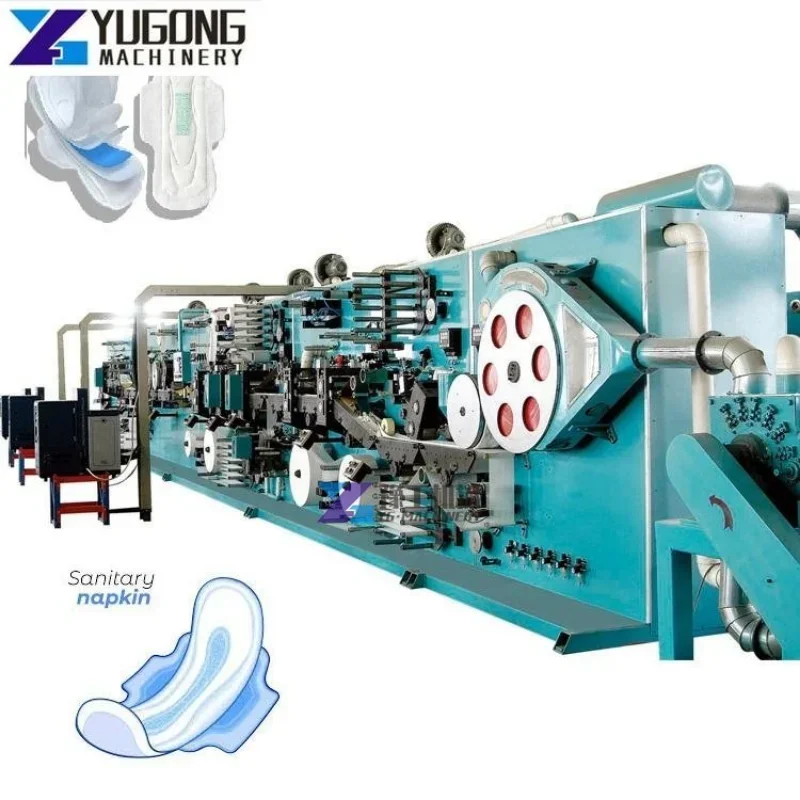 Full Automatic Sanitary Napkin Machine Price Sanitary Pad Making Machine Women Pad Machine Sanitary Pads Production Machines