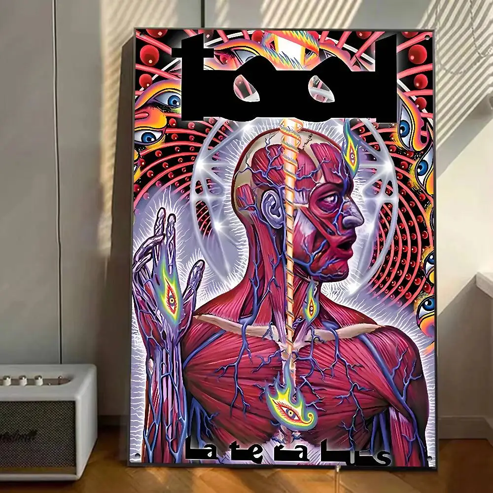 أداة الفرقة Lateralus ملصق معرض يطبع ذاتية اللصق ديكور المنزل الديكور صور مطبوعة للحوائط غرفة المعيشة ملصق