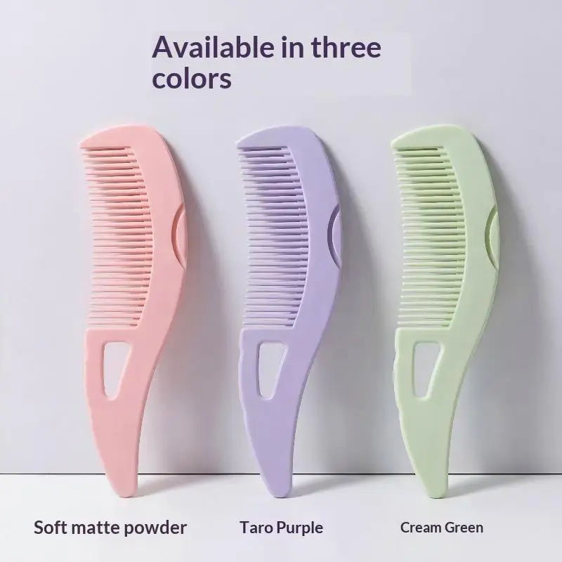 Dandruff Removal Scalp Dressing Comb Self-Cleaning Anti-Static Massage Brushes Hair Salon Styling Tools