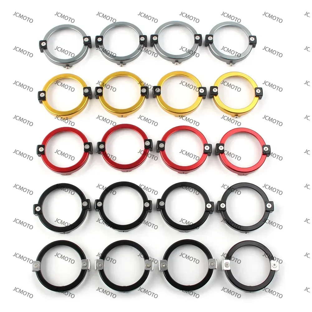 

For Honda 2021 Rebel CMX 300 500 1100 4Pcs Motorcycle Aluminum Turn Signal Light Ring Cover Guard