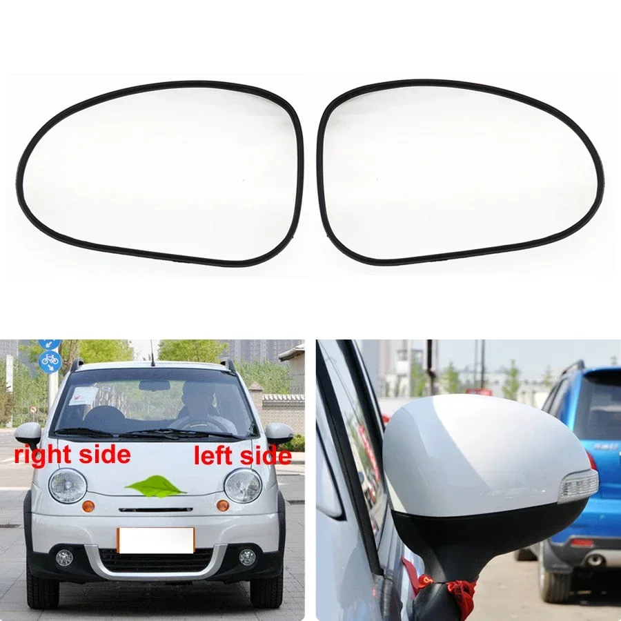 

For Chevrolet Spark / Baojun Spark Car Accessories Side Mirrors Reflective Lens Rearview Mirror Lenses Glass without Heating