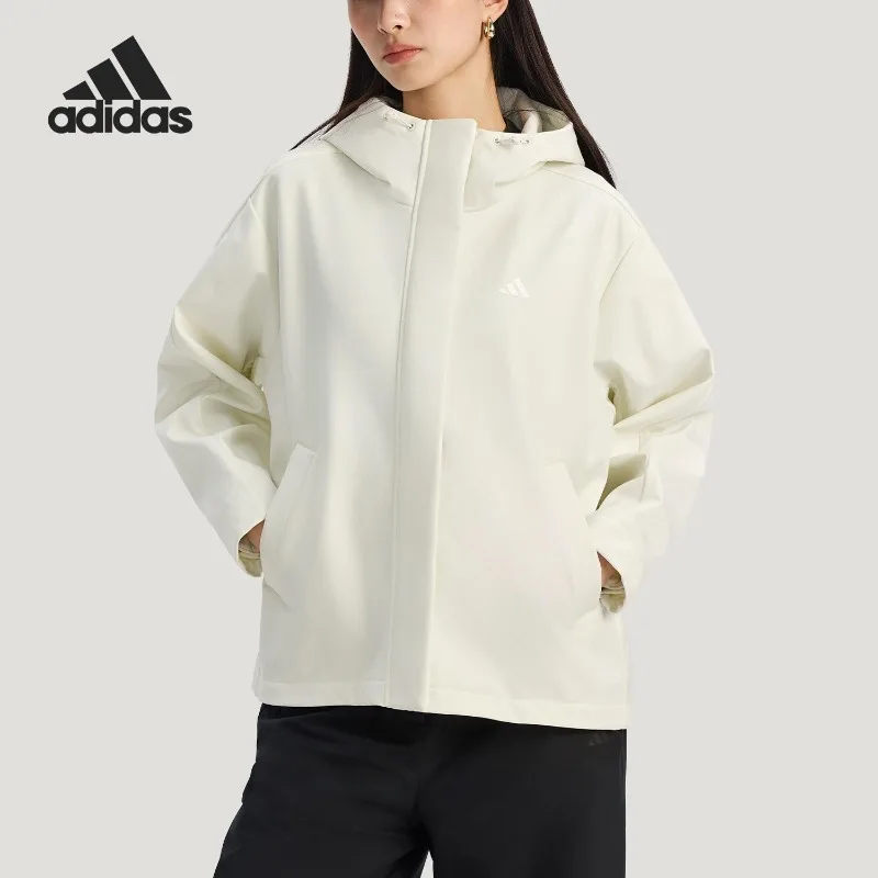 Adidas Winter Women's Daily Sports Loose Hooded Jacket KS2783