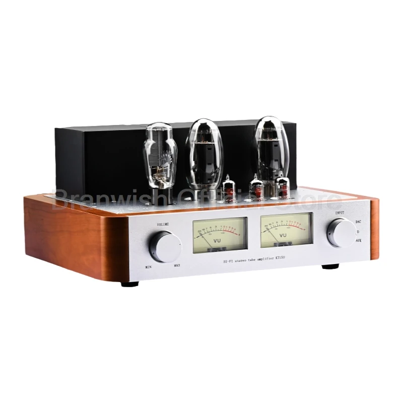 

Ламповый усилитель KT150 35Wx2, усилители звука, 20-22 кГц, Hi-Fi усилитель мощности, выход 4–8 Ом, русские золотые лампы со львом для домашней аудиосистемы